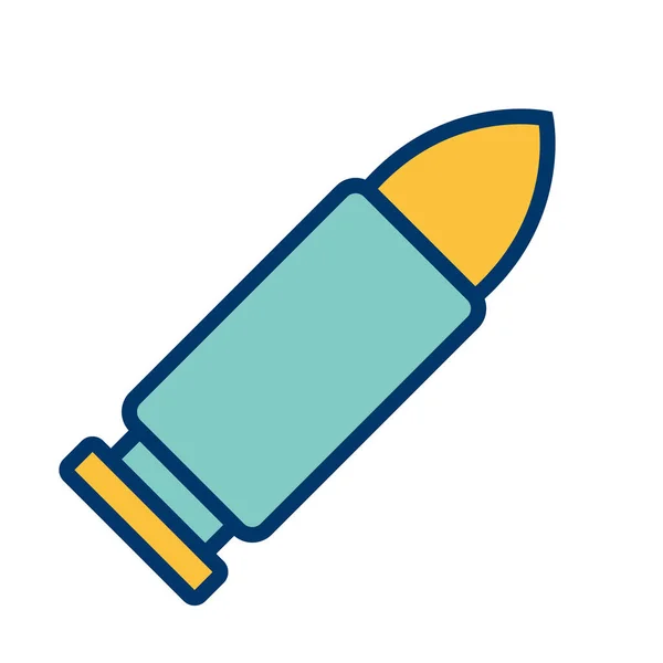 Vector Illustration Icon Bullet — Stock Vector