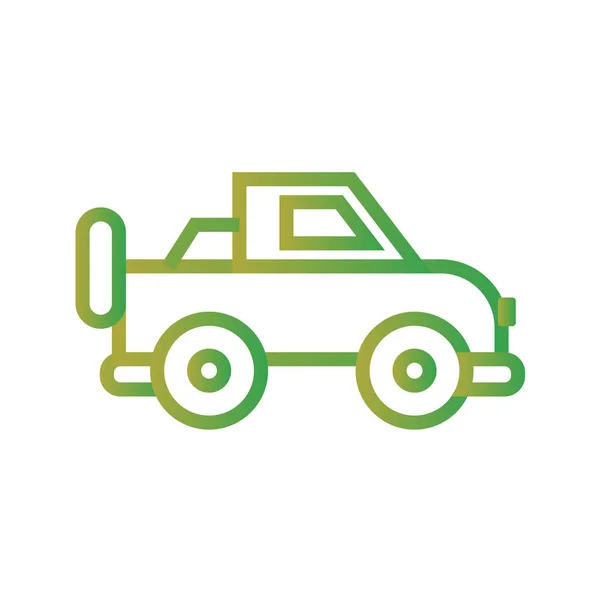 Truck Icon Isolated White Background Transportation Symbol Vector Illustration — Stock Vector