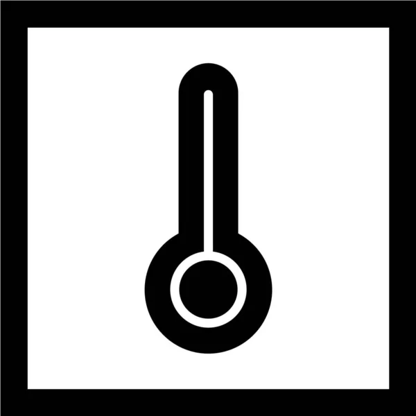 Thermometer Symbol Vektor Illustration — Stockvektor