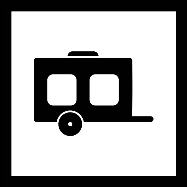 Icono Transporte Vector Ilustración — Archivo Imágenes Vectoriales