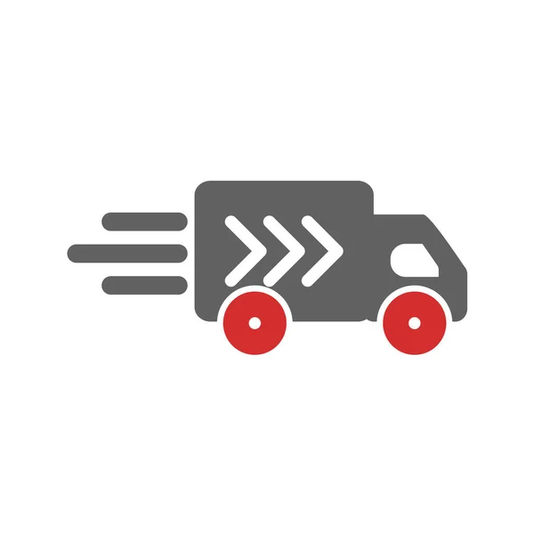 delivery truck icon vector illustration