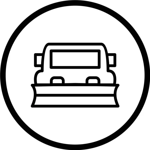 Trasporto Icona Vettoriale Illustrazione — Vettoriale Stock
