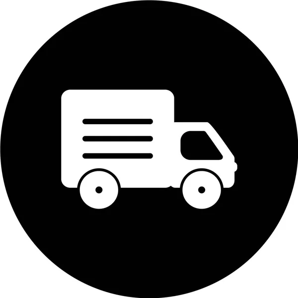 Ícone Transporte Ilustração Vetorial — Vetor de Stock