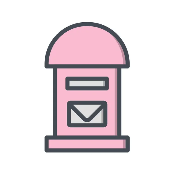 Векторная Иллюстрация Почтового Ящика — стоковый вектор