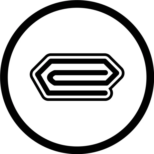 Minimalistische Vektorillustration App Symbol — Stockvektor