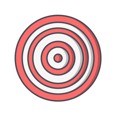 Arka planda spor simgesi izole edildi