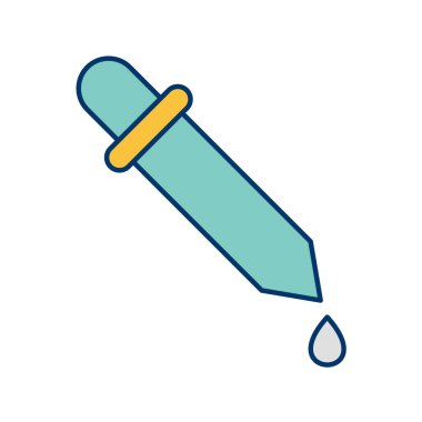 Bırakıcı simgesi vektör illüstrasyonu