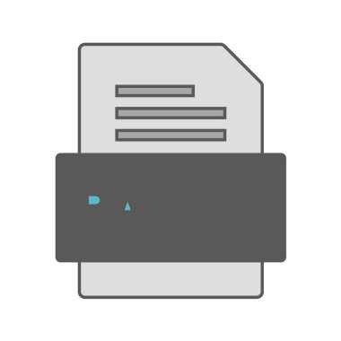 dosya biçimi vektör illüstrasyonuName