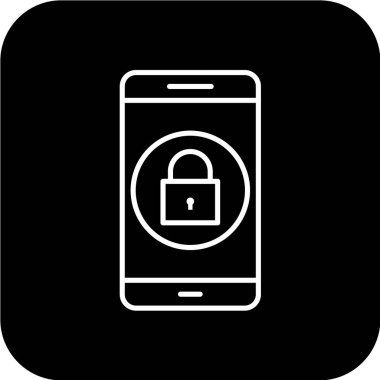 cep telefonu simgesi. vektör illüstrasyonu