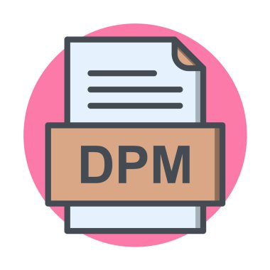 dosya biçimi simgesi vektörü