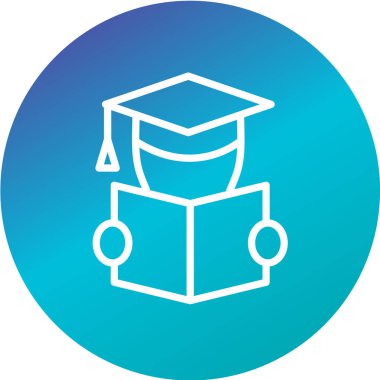 mezuniyet kapsülü vektör illüstrasyonu