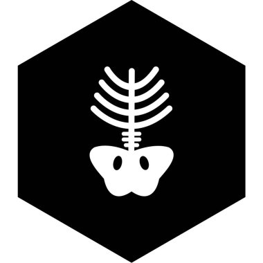 Modern b 'nin vektör çizimi simge virüsünden yoksun