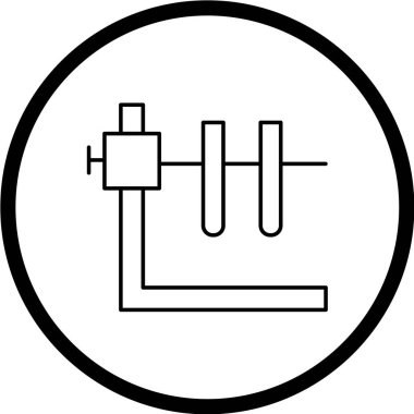 Modern eğitim ikonunun vektör illüstrasyonu