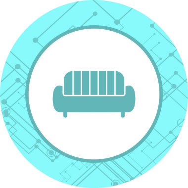 Moda Biçimli Ayrı Arka Gruplandırılmış Kanal Simgesi