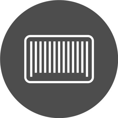 barkod simgesi vektör illüstrasyonu