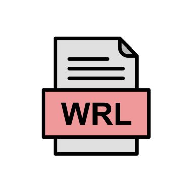 dosya biçimi simgesi, vektör illüstrasyonu