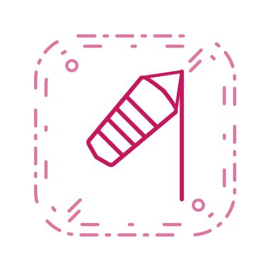 minimalist vektör illüstrasyonu, uygulama simgesi