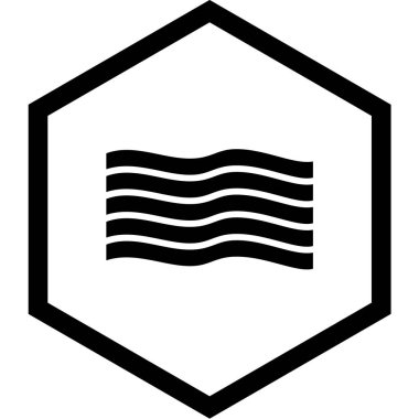 siyah ve beyaz vektör simgesi