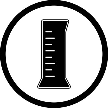 Moda Biçimli Silindir Simgesi İzole Arkaplan      