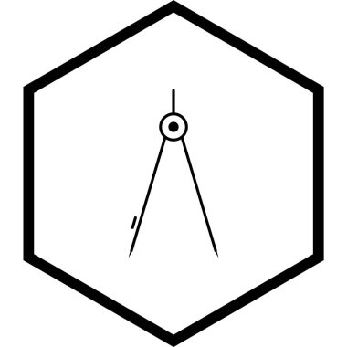 pusula simgesi modadan izole edilmiş arkaplan      