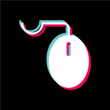 Bir neon simgesinin vektör illüstrasyonu