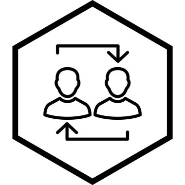 Simgeyi Moda Biçimli İzole Arkaplanda Değiştir 