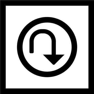 Tek izole edilmiş el çizilmiş simgenin vektör çizimi