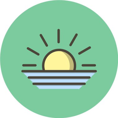 minimalist vektör illüstrasyonu, uygulama simgesi