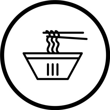 Gıda Web ikonu vektör illüstrasyonu