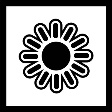 minimalist vektör illüstrasyonu, uygulama simgesi