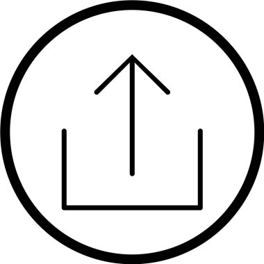 yön ok çizgisi vektör simgesi