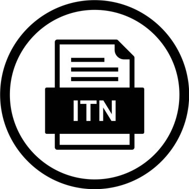 dosya biçimi simgesi, vektör illüstrasyonu