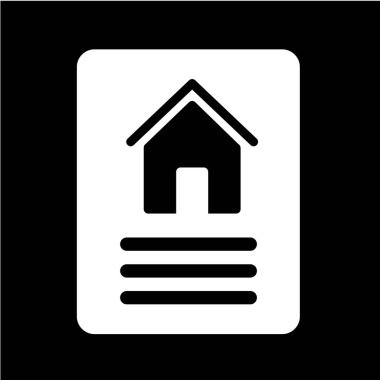 Ev simgesi vektör illüstrasyonu