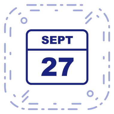 Takvim simgesinin vektör illüstrasyonu 