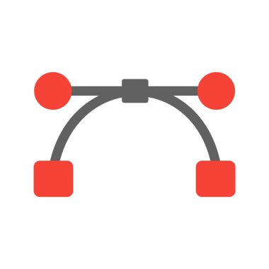Moda Biçiminde Vektör Simgesi İzole Arkaplan