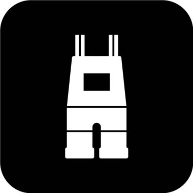 Kumaş ağ ikonu vektör illüstrasyonu 