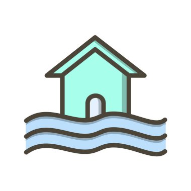 Modern b 'nin vektör illüstrasyonunda simge eksikliği