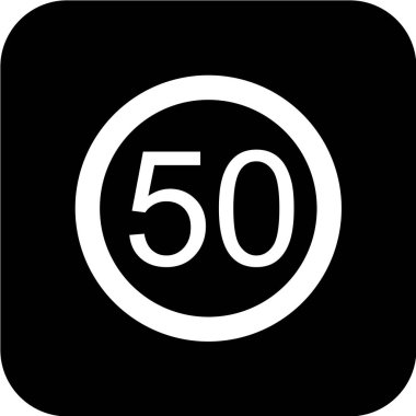 Gülümseme simgesi, vektör illüstrasyonu