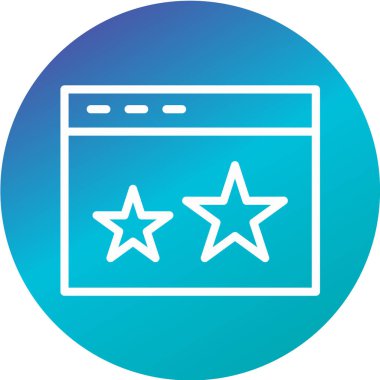 seo modern simgesinin vektör illüstrasyonu