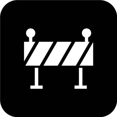 Trafik işareti simgesi. vektör illüstrasyonu 