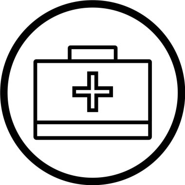 tıbbi simge vektör illüstrasyonu