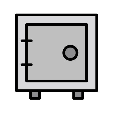 bankacılık ve finans hattı vektör simgesi.