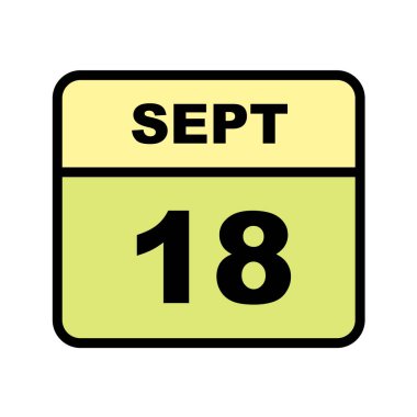 Takvim simgesinin vektör illüstrasyonu 