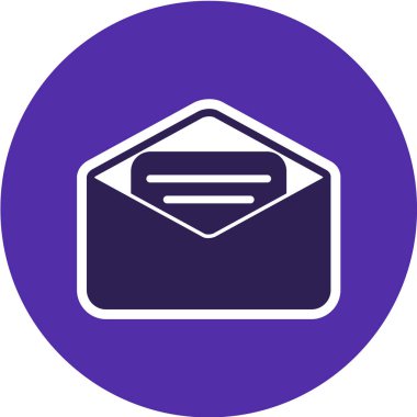 E- posta simgesinin vektör illüstrasyonu