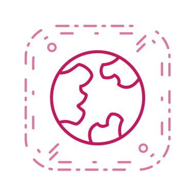 minimalist vektör illüstrasyonu, uygulama simgesi