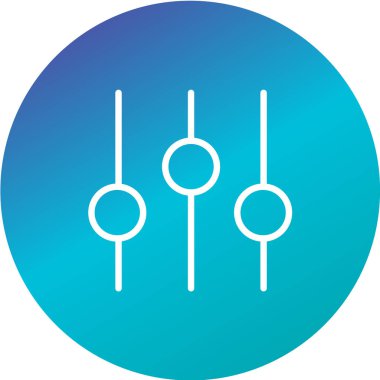 Multimedya düz simgesi beyaz arkaplanda izole edildi