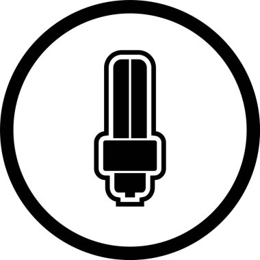 Moda Biçimli Enerji Koruyucu Simgesi İzole Arkaplan