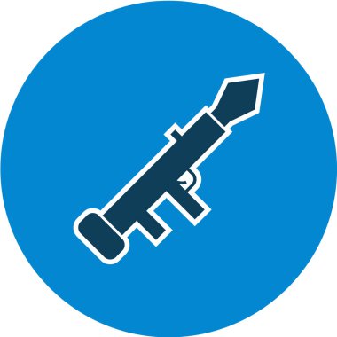 Modern b 'nin vektör illüstrasyonu simge tabancasından yoksun