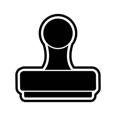 Moda Biçiminde Pul Simgesi İzole Arkaplan