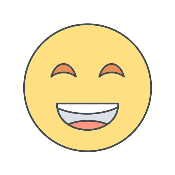 Emoji Icon Trendy Style Isolated Background — 图库矢量图片